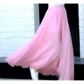 Georgette Sarara Doble Layre Party Wear. 