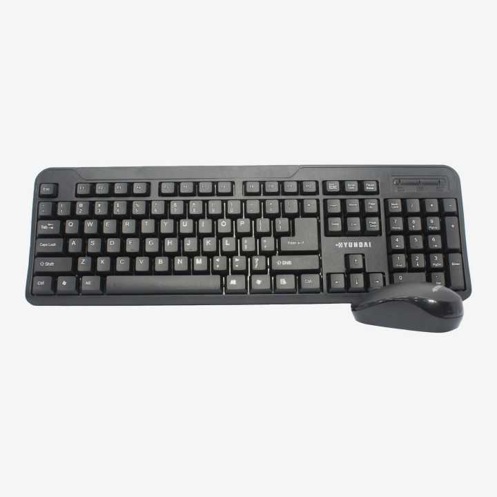 Hyundai 2.4G Wireless Combo Keyboard & Mouse