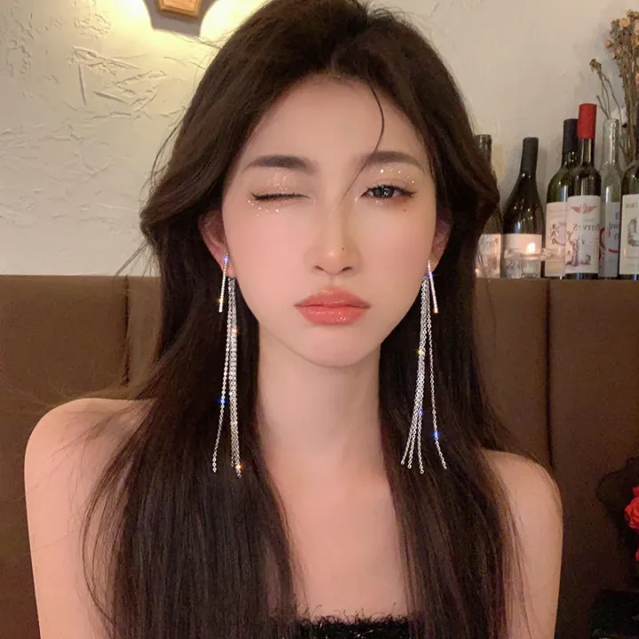 %E3%80%90Mega%20Sale%E3%80%91East%20Chrysanthemum%20Yinchuan%20Waterfall%20Tassel%20Earrings%20Women's%202023%20New%20Fashion%20Earrings%20-%20Image%206