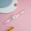 【Can last for 5 years】 Printed Cartoon Anime Patting Watch Ring Pop Toy Watch Boys Girls Toddler Unicorn Quartz Watch. 