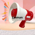 Linman Recordable Mini Speaker Loudspeaker Handheld With Key Chain BacLuxury kpack Pendant Children's Megaphone Phonograph Decompression Toy. 