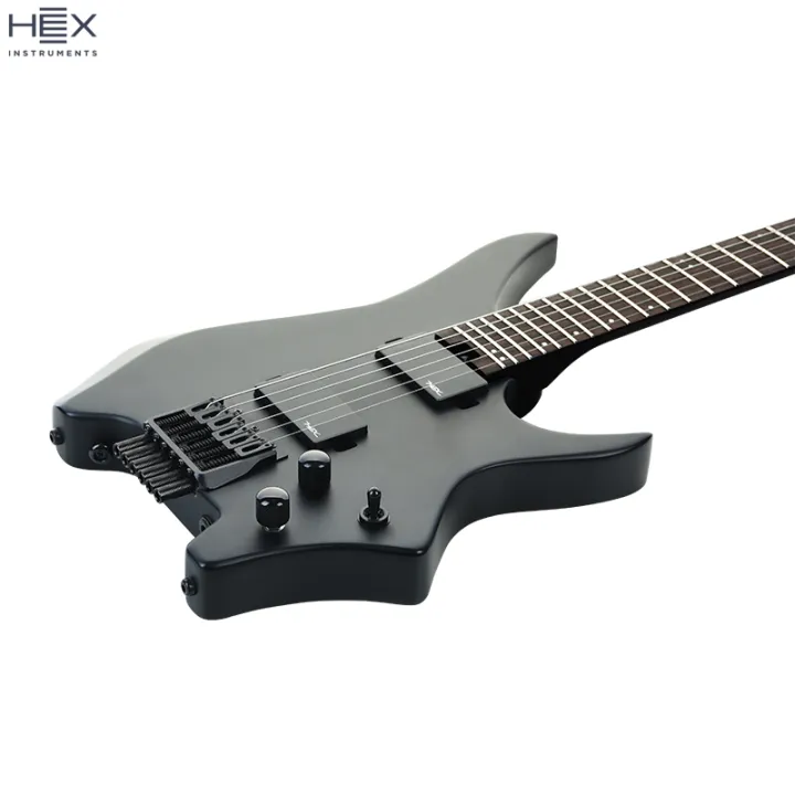 HEX N400 ヘッドレスギター HEX GUITAR N400 Black ヘッドレス กีตาร์ไฟฟ้า HEX N400
