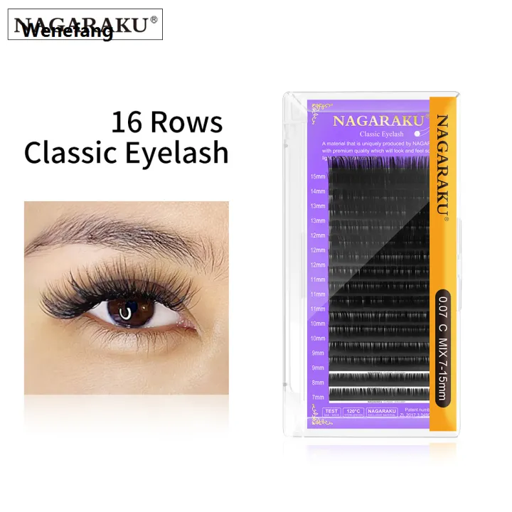 Wenefang%20NAGARAKU%2016Rows%20Classic%20Individual%20Eyelash%20Extension%20New%20style%20Lashes%20Matte%20Black%20Professional%20Soft%20Natural%20-%20Image%202