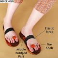 INDIGENOUS Wooden Acupressure Massager Khadau Health Care Slippers for Acupuncture or Acupressure Therapy/Therapeutic/Great Relaxing Slippers for Both Men.. 