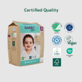 Bambo Nature Baby Diapers Size 4 L (7–14 kg) – 24 pcs (Pack of 2) Tape Style | Eco-Friendly, Soft & Sensitive Skin Safe Diapers. 