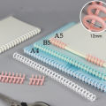 Plastic 30-Hole Loose Leaf Binders Ring Binding A4 A5 A6 For DIY Paper Notebook XINYAN. 