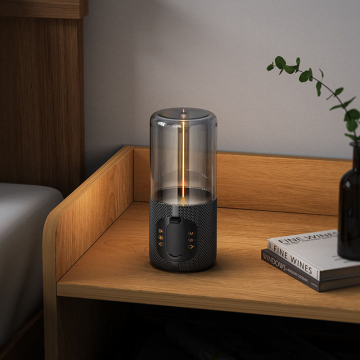HOCO BS64 Portable Wireless Speaker – Bluetooth 5.4 LED Speaker with FM Radio & TWS Pairing | DealSpot