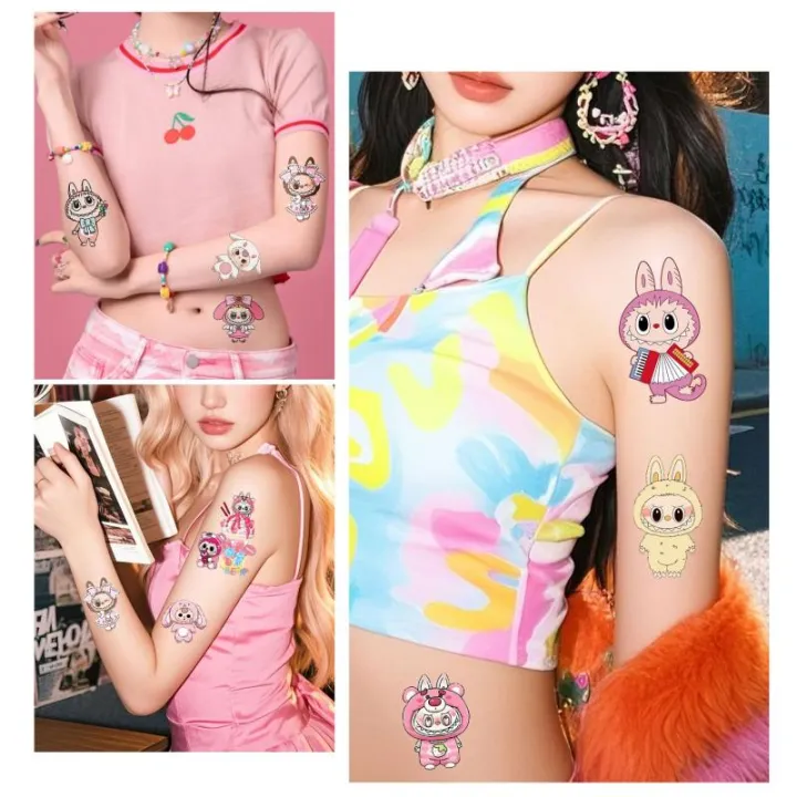30%20Sheets/set%20Cartoon%20Labubu%20Series%20Temporary%20Tattoo%20Stickers%20Cute%20Children%20Waterproof%20Tattoo%20For%20Kids%20Funny%20Birthday%20Gift%20Mystic%20-%20Image%202