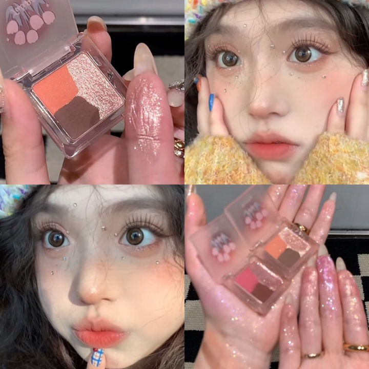 New%20Tulip%20Mini%20Tricolor%20Splicing%20Eyeshadow%20Palette%20Orange%20Brown%20Matte%20Glitter%20Eye%20Shadow%20Shimmer%20Eye%20Pigment%20Korean%20Makeup%20-%20Image%202