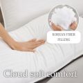 Korean Premium Fiber Pillows- 16 x 24 Inch (Set of 2). 