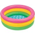 Intex Sunset Glow Baby Pool, Multi Color Size 114cm x 25cm. 