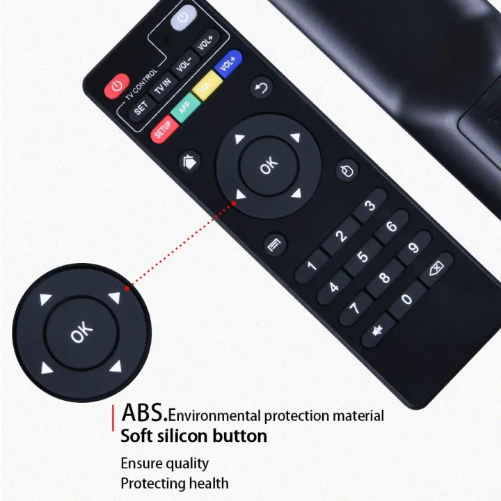 NEW%20TV%20Box%20Remote%20Control%20For%20H96%20X96%20mini%20MAX/V88/TX6/T95X/Z%20Plus/TX3%20M12%20MXQ%20Universal%20Android%20TV%20BOX%20Learning%20Remote%20Controller%20-%20Image%205
