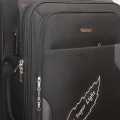Black Polo USA Luggage Suitcase 20 SMD6135B. 