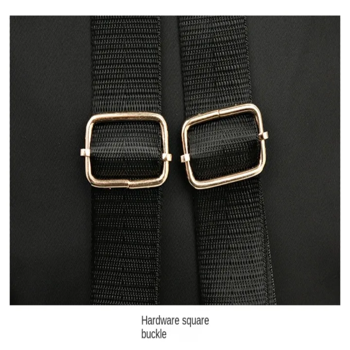Casual%20Lightweight%20School%20Bags%20Large%20Capacity%20Oxford%20Cloth%20Travel%20Backpack%20Black%20Shoulder%20Bag%20Women%20-%20Image%203