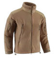 Men's Warm Winter Special Softshell Hiking Fleece Tactical Jacket. 
