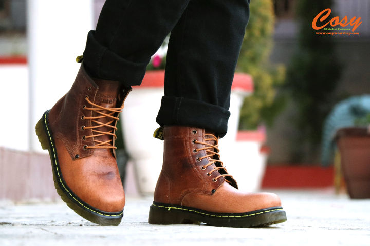 Pure%20Leather%20Lace%20Up%20Boot%20Martin%20Style%20for%20men%20-%20Image%205