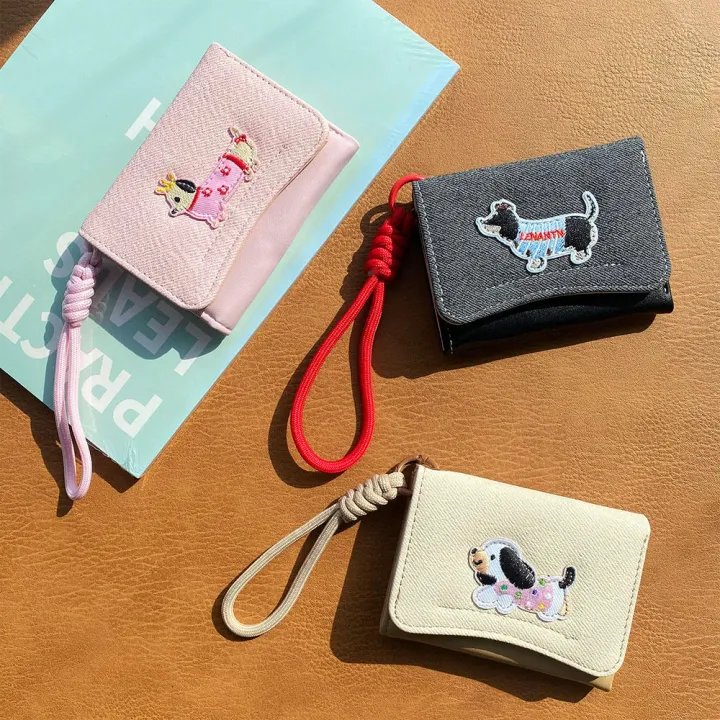 Folding%20Dachshund%20Wallet%20Cartoon%20Embroidery%20Multi-Card%20Slots%20Puppy%20Card%20Holder%20Pu%20Leather%20Cute%20Folding%20Wallet%20for%20Birthday%20-%20Image%202