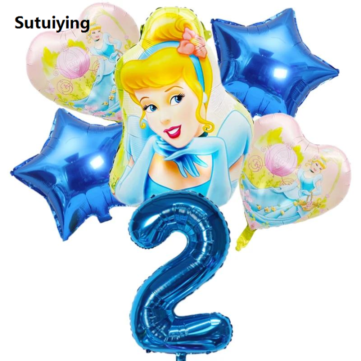 Sutuiying%20Disney%20Princess%20Foil%20Balloons%20Belle%20Cinderella%20Ariel%20Girl%20Helium%20Luxury%20Balloons%20Baby%20Shower%20Birthday%20Party%20Supplies%20Decoration%20Globos%20-%20Image%203