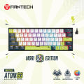 Fantech ATOM 63 MORI EDITION Wired Mechanical Keyboard hotswapable Keycaps computer. 