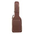 Electric Guitar Case Gig Bag Double Straps Pad Guitar Backpack. 
