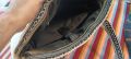 Nepali Handcrafted Cotton Shoulder Bag for Women - Multi-Pocket Ladies Casual Travel & Office Tote Bag with Laptop Pocket. 