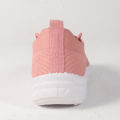 Peach Color Flynite Ladies Shoes White Soul With Lace for Women. 