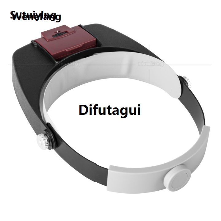Difutagui%20Wenefang%20Sutuiying%20Head-Mounted%20Magnifier%20LED%20Illumination%201.5X%203X%208.5X%2010X%20Helmet%20Luxury%20New%20style%20Fashion%20Style%20Magnifying%20Glass%20Jewelry%20Watch%20Maintenance%20Read%20Magnifier%20-%20Image%206