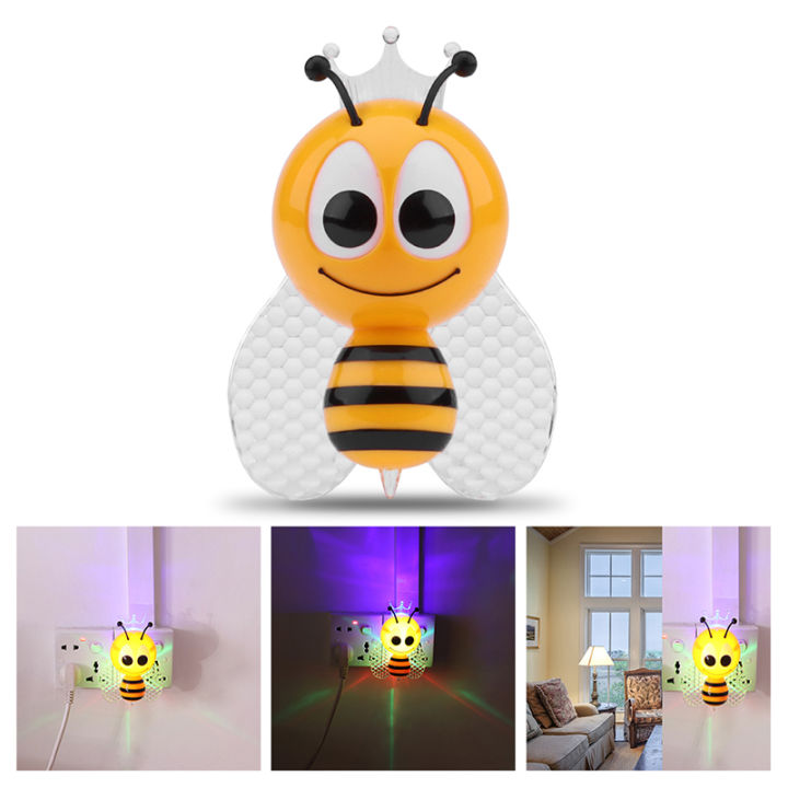 NEW%20%E3%80%90Innovative%20design%E3%80%911pc%20Sensor%20Licht%20Cartoon%20Bee%20LED%20Nachtlampje%20Leuke%20Kleurrijke%20bedside%20Cartoon%20night%20light%20energy%20saving%20light%20control%20-%20Image%204