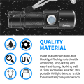 395Nm UV Light Flashlight Blacklight USB Rechargeable LED Flashlight Waterproof Inspection Pet Urine Torch Lamp. 