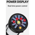 NAMUNY LED Camping Lantern Rechargeable,Solar Camping Lights, IPX45 Waterproof, 4 Light Mode for Camping Hiking,Black. 