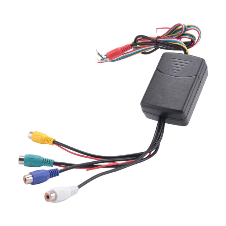 4 Cameras in 1 Video Control Image Combiner Channel Converter Box ...