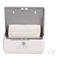 Softy Wall Mount Tissue Holder / M-fold Paper Towel Dispenser White / Tissue Holder / M Fold Dispenser. 