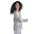 Kurtis White Om Printed T-Shirt For Women. 