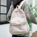 Fashion Large Capacity Women's Backpack Floral Pattern Waterproof School Bags Nylon Book Bag Students. 