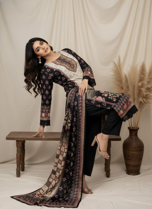 Premium%20Muslin%20Digital%20Print%20Pakistani%20Suit%20%E2%80%93%20Black%20(3PC)%20By%20Noor%20Fashion%20Nepal%20-%20Image%202