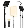 RL-11 Photography LED Lighting Panel Light Remote Control for Live Stream Video Photo Lamp With Stand. 