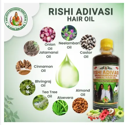Rishi%20Adivasi%20Bringamolika%20Herbal%20Hair%20Oil%20200ml%20(100%25%20Natural%20hair%20oil%20)%20made%20up%20of%20108%20herbs%20-%20Image%204