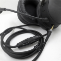 (COKP) 2X for - Cloud Alpha/- Cloud Core Flight Headphone Cable with Volume Control Sound Control Headphone Cable. 