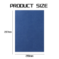 Paper Binding Cover A4 Leather Texture Binding Cover A4 Paper Binding Cover 8.27x11.69 Inch Presentation Leathergrain Binding Cover Navy Blue. 