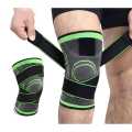 3D Pressurized Fitness Running Cycling Knee Support Braces Elastic Nylon Sport Compression Pad Sleeve For Basketball - Single. 