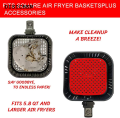 DISICHEN Affordable Air Fryer Silicone Mat Kitchen Accessories Non-stick Baking Mat Pastry Tools Accessories Bakeware Oil Mats Cake Grilled Saucer. 