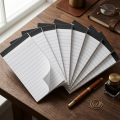5 psc Portable 30 Sheets A7 Note Pads Blank Diary Horizontal Memo Pad Simple Office Supplies Writing Slabs School. 