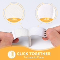 20 Pairs(40 Strips) Traceless Removable Adhesive Strips Water-Resistant Adhesive Strips for Frame Hanging 19x92mm. 