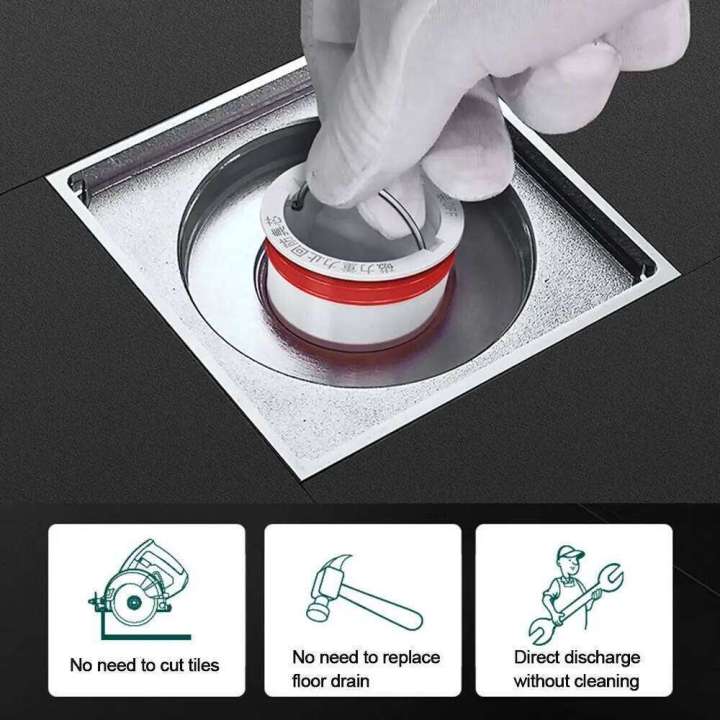 1Pcs%20Anti%20Odor%20Proof%20Core%20Sink%20One%20Way%20Vae%20Floor%20Water%20Drain%20Filter%20Shower%20Strainer%20Plug%20-%20Image%202