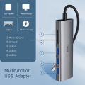 WiWU 5 in 1 Type-C Hub - Alpha 532ST | USB3.0 * 3 + Micro SD + TF Card Reader | 100% Genuine. 