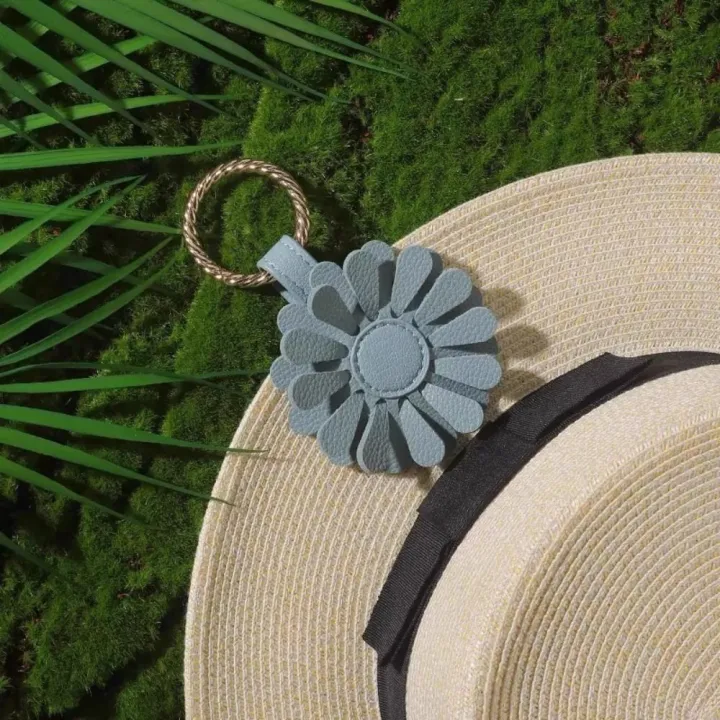 High Quality PU Hat Clip Magnetic Belt Buckle Straw Hat Clip Camping ...