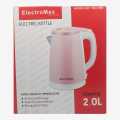ELectromax Korean Electric Heat Cordless Jug/Kettle Auto Off Cordless ( 2 Ltr Color Assorted ). 