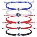 Mini Born New Prayer Hand of Fatima Evil Eye Braiding Bracelet Red Black 2025 Blue Color Nylon Thread Lucky Couple Bracelet Jewelry Men Women. 