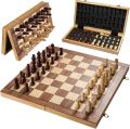Magnetic Travel Chess Set With Folding Chess Board Educational Toys For Kids And Adults. 