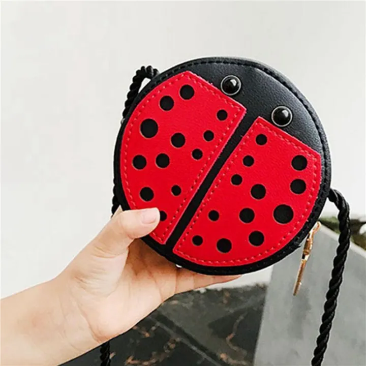 ARELENE%203X%20Ladybug%20Cute%20Children's%20Shoulder%20Bag%20Personality%20Wild%20Purse%20Mini%20Accessories%20Bag%20-%20Image%203
